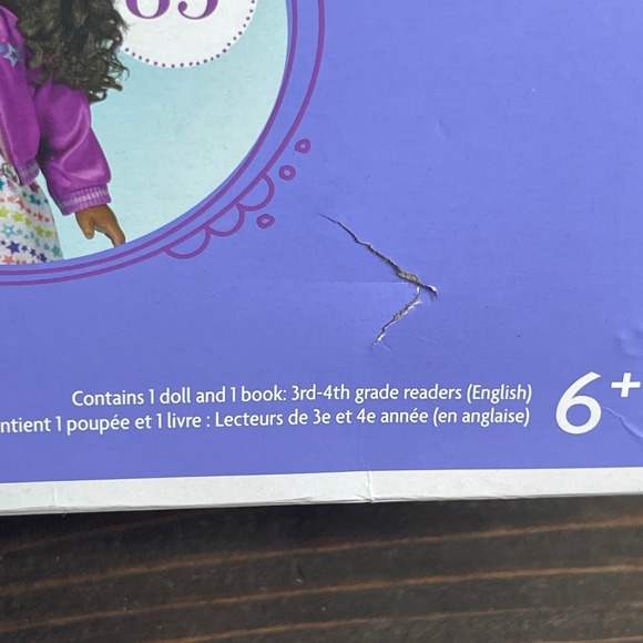 American Girl Truly Me #85 18" Doll With Dark Curly Hair and Brown Eyes W/Book - Picture 8 of 13